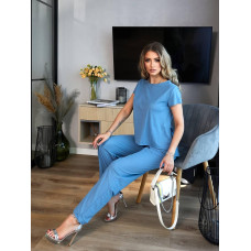 Жіночі штани, арт. А330, колір блакитний