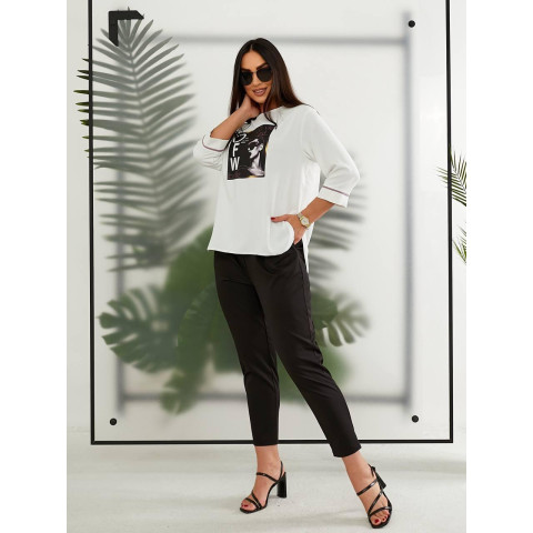 Блуза з накатом, арт. 491, фреза