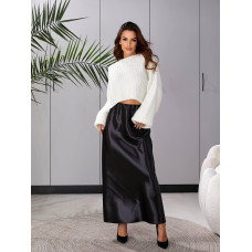 Шовкова спідниця, арт.904, чорний