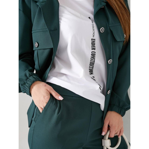 Костюм трійка, арт. 457, колір пляшка