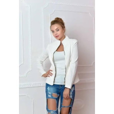 Жакет на блискавці, арт.21, молоко
