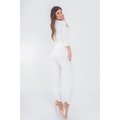 Костюм трійка, арт.165, колір білий