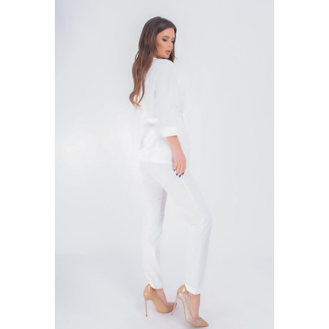 Костюм трійка, арт.165, колір білий