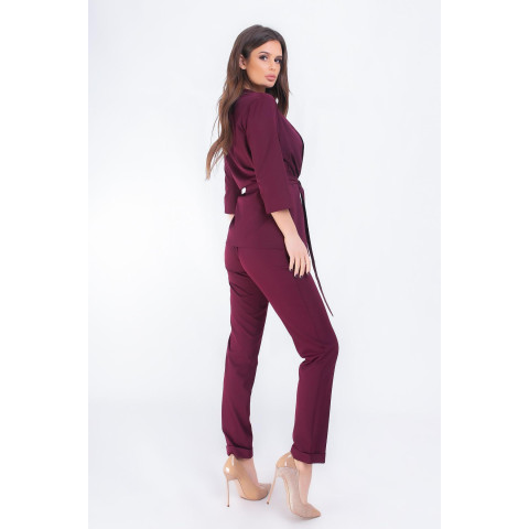 Костюм трійка, арт.165, колір вишня