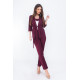 Костюм трійка, арт.165, колір вишня