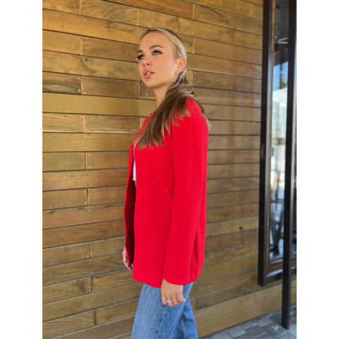 Жакет - кардиган, арт.24, червоний