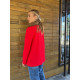 Жакет - кардиган, арт.24, червоний