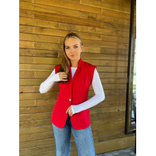 Жилет - жакет 27, червоний