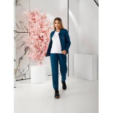 Костюм трійка, арт.471, аква