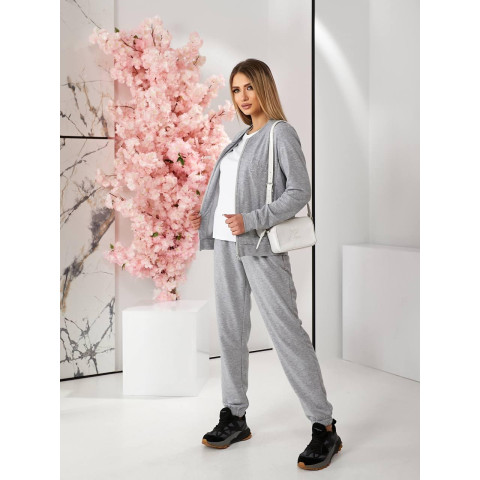 Костюм трійка, арт.471, сірий