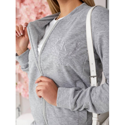 Костюм трійка, арт.471, сірий