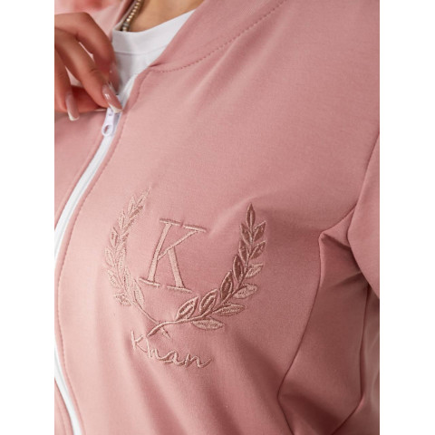 Костюм трійка, арт.471, пудра