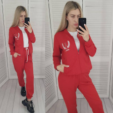 Костюм трійка, арт.471, червоний