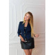 Жакет класичний, арт. 02, темно синій