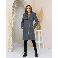 Пальто арт.136, графіт