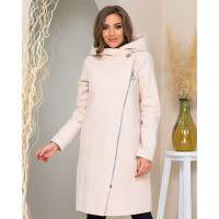Пальто арт.136, світлий беж