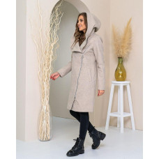 Пальто арт.136, темний беж