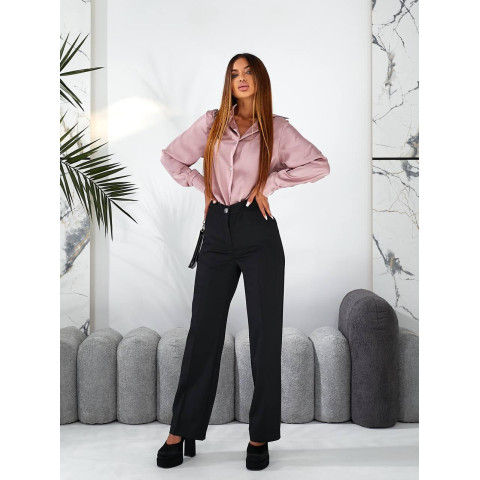 Прямі класичні брюки, арт.890 чорний