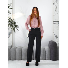 Прямі класичні брюки, арт.890 чорний