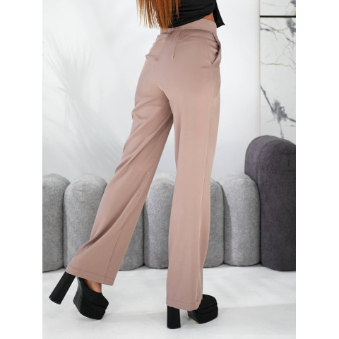 Прямі класичні брюки, арт.890 мокко