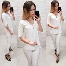 Блуза 158, білий