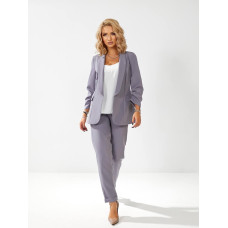 Костюм трійка, арт. 455, сірий