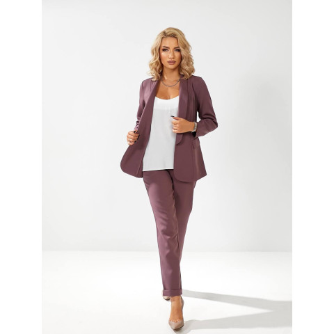 Костюм трійка, арт. 455, мокко