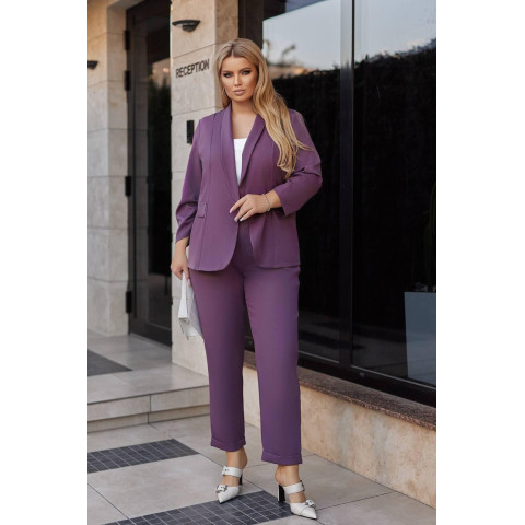 Костюм трійка, арт. 455, мокко