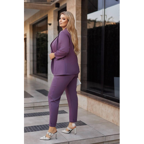 Костюм трійка, арт. 455, мокко