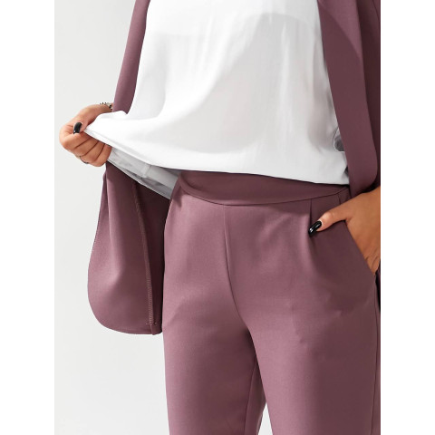 Костюм трійка, арт. 455, мокко