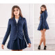 Жакет на ґудзику, арт.119, синій