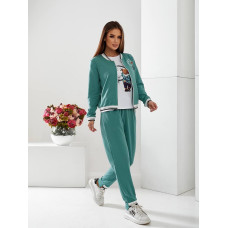 Костюм арт.475, бірюза