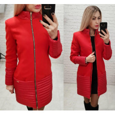 Пальто 137, червоний