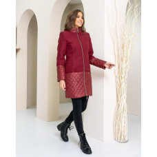 Пальто 137/1, бордо
