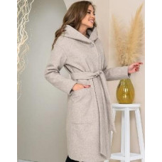 Пальто 176, темний беж