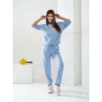 Костюм арт.474, блакитний