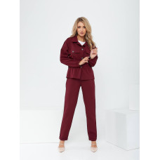 Костюм трійка, арт. 457, колір бордо