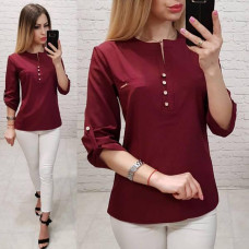 Блуза 830, бордо