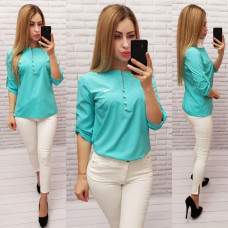 Блуза 830, бірюза