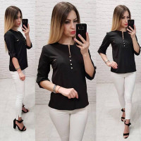 Блуза 830, чорний