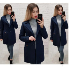 Пальто 821/1 синій