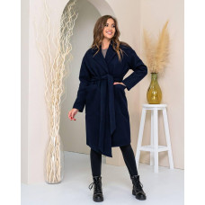 Пальто 175 синій