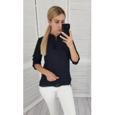 Жіноча блуза з подовженою спинкою, арт. 749, синій