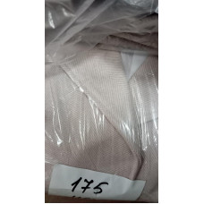 Пальто 175 пудро білий в смужку