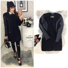 Пальто 799 чорний