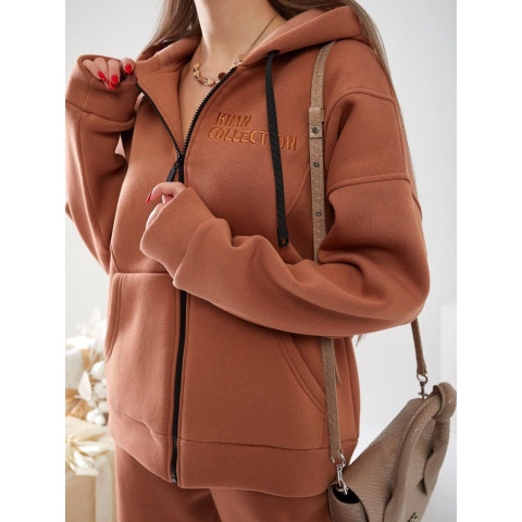 Костюм з капюшоном, арт. 466, теракот