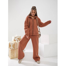 Костюм з капюшоном, арт. 466, теракот