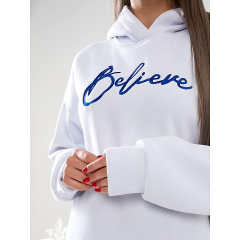 Жіночий спортивний костюм “Believe”, арт. 465, електрик