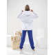 Жіночий спортивний костюм “Believe”, арт. 465, електрик