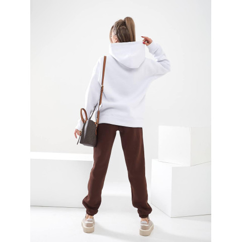 Жіночий спортивний костюм “Believe”, арт. 465, шоколад